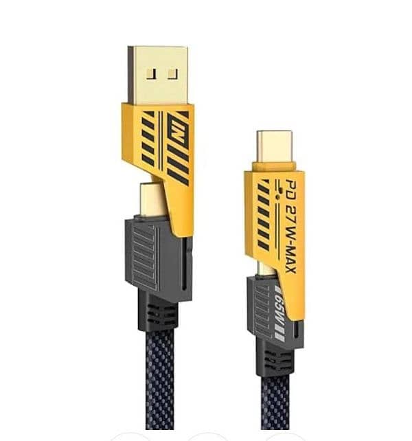 4 In 1 Multi USB PD Charging Cable 0