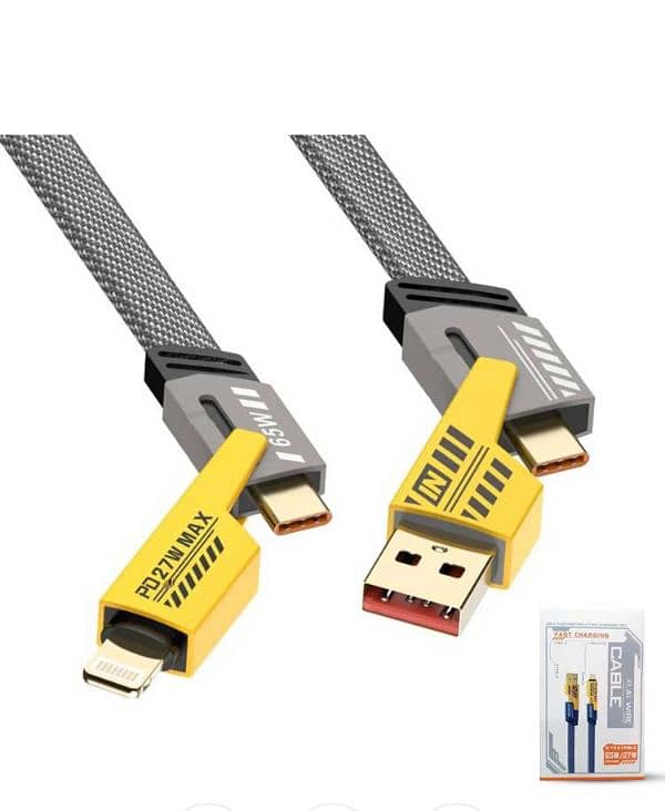 4 In 1 Multi USB PD Charging Cable 2