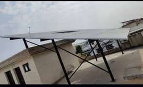 Elevated Solar Structure customized Guarder Work 14 rup watt