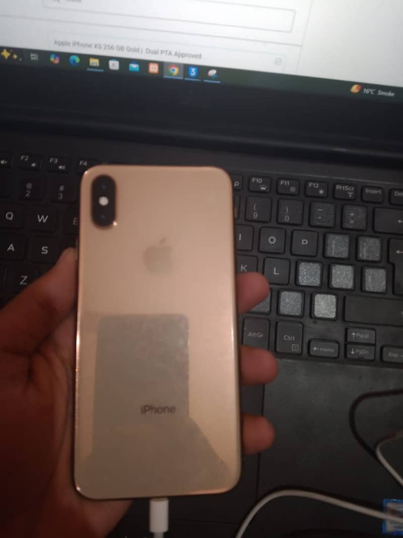 iPhone XS 256 GB Gold | Dual Sim PTA Approved 7