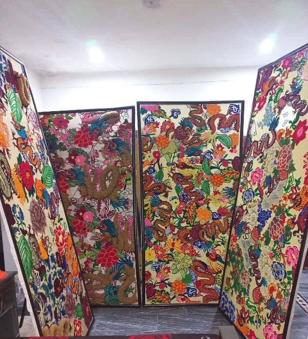 For Sale: Unique, Handmade Embroidery Panels in Johar Town, Lahore 1