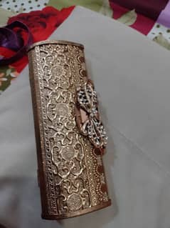 fancy wedding clutch