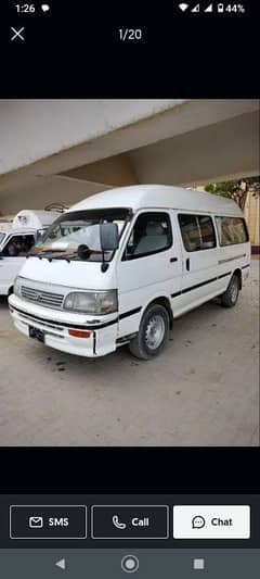 Hiace Driver Ki Zarorat he