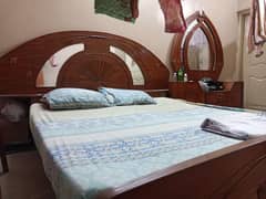 wooden bed for sale