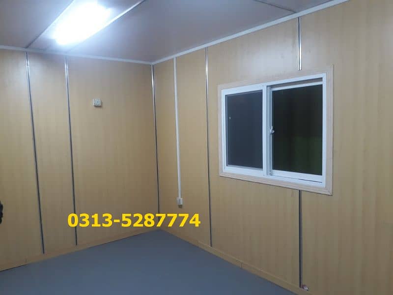 Office container/porta cabin/class room/prefab hall/toilet-washroom. . 11