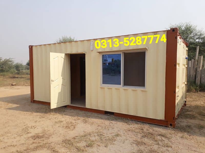 Office container/porta cabin/class room/prefab hall/toilet-washroom. . 12