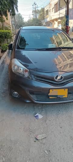 Toyota Vitz 2011 registered 2014, automatic grey 3 pieces touchup