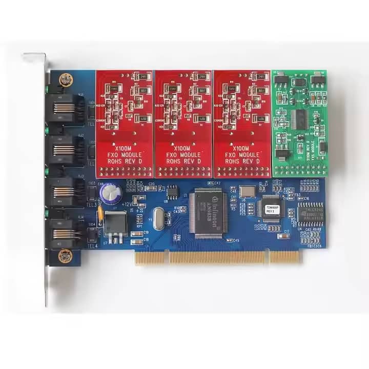 FXO FXS PCI Card for Voip IP PBX 0