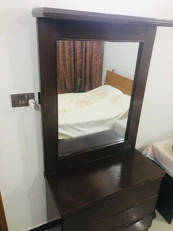 king size bed with dressing table 0