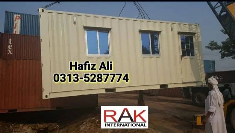 Dry container/prefab office/porta cabin/toilet-washroom/guard room etc 2