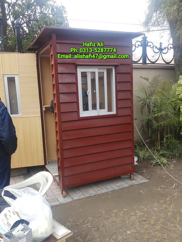 Dry container/prefab office/porta cabin/toilet-washroom/guard room etc 6