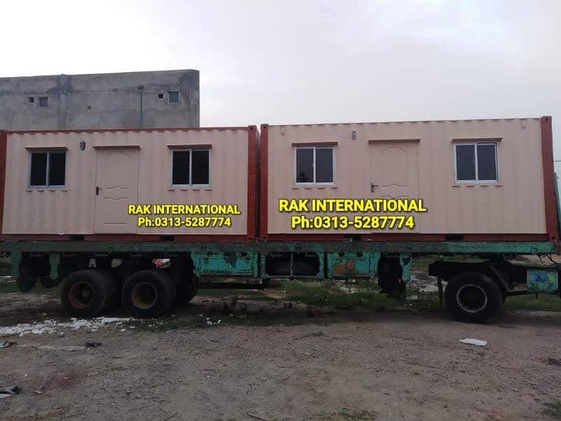 Dry container/prefab office/porta cabin/toilet-washroom/guard room etc 7