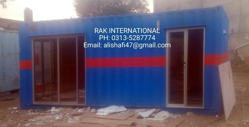 Dry container/prefab office/porta cabin/toilet-washroom/guard room etc 11