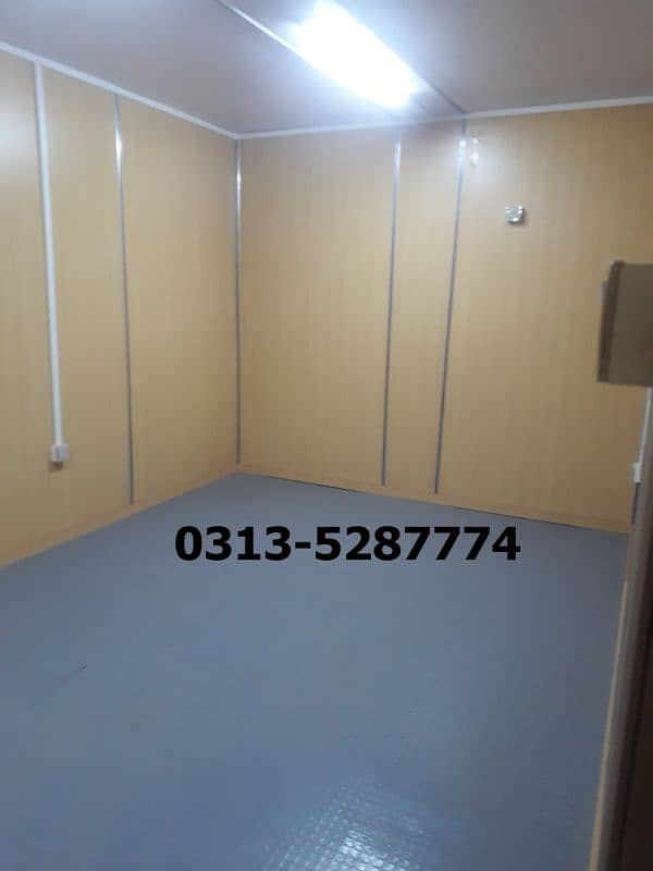 Dry container/prefab office/porta cabin/toilet-washroom/guard room etc 16