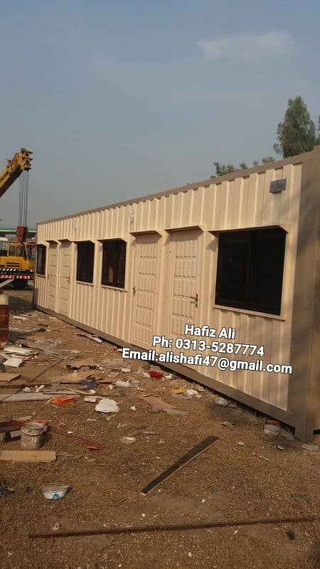 Dry container/prefab office/porta cabin/toilet-washroom/guard room etc 19