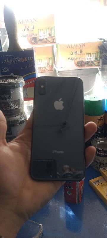 I phone x PTA approved 256gb memory fresh condition 0