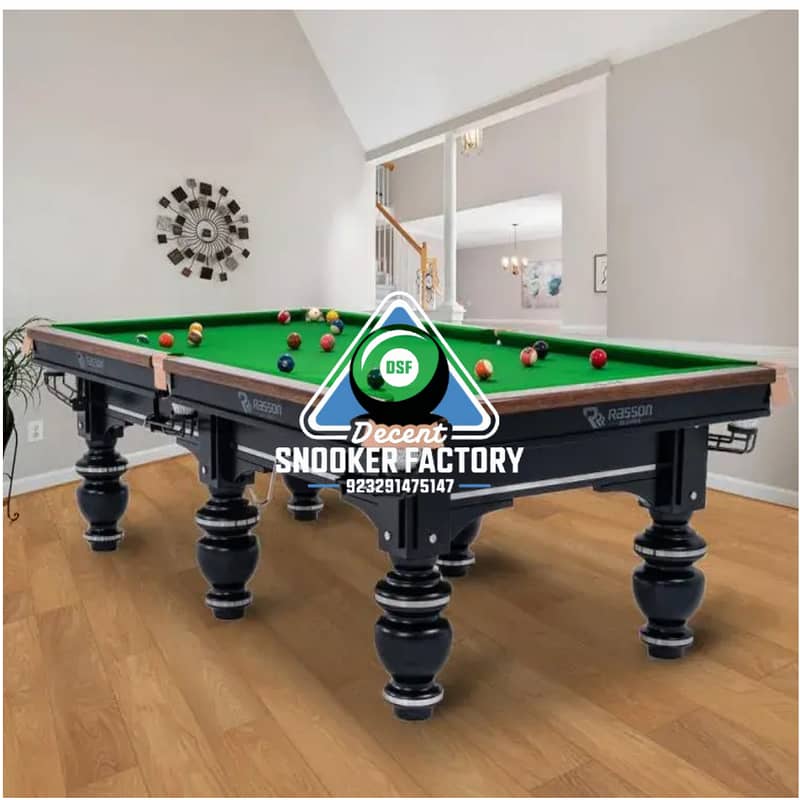 SNOOKER | POOL | DECENT SNOOKER TABLE | RASSON STRONG | BEST QUALITY 0