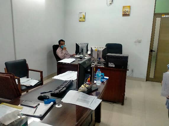 G-9 EXECTIVE OFFICE 1600 SQ. FEET HUGE CAR PARKING BEST FOR NATIONAL & MULTINATIONAL COMPANIES 0