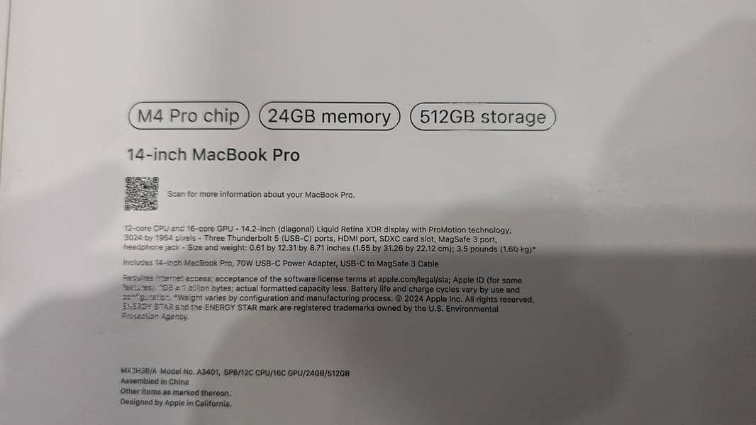 Apple MacBook Pro 14-inch M4 Pro Chip 2