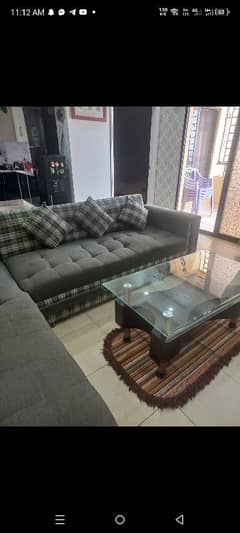 7 Seater L shape Sofa