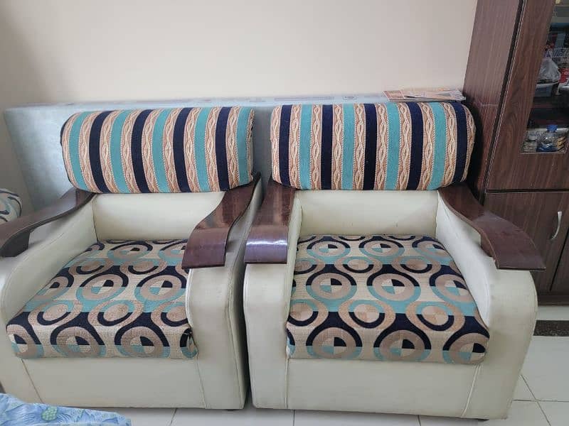 5 Seater and 2 High Back (7 Seater Sofa Set) 4