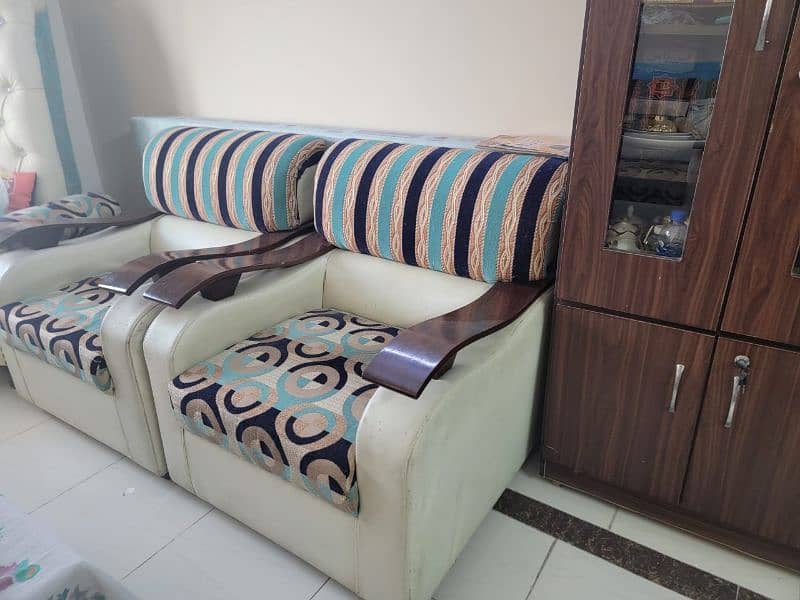 5 Seater and 2 High Back (7 Seater Sofa Set) 5