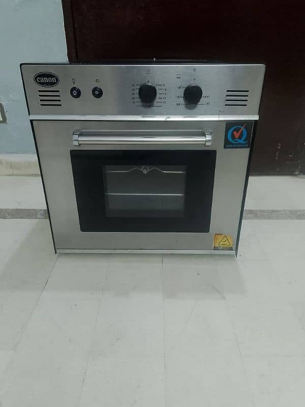 Cannon gas oven 4