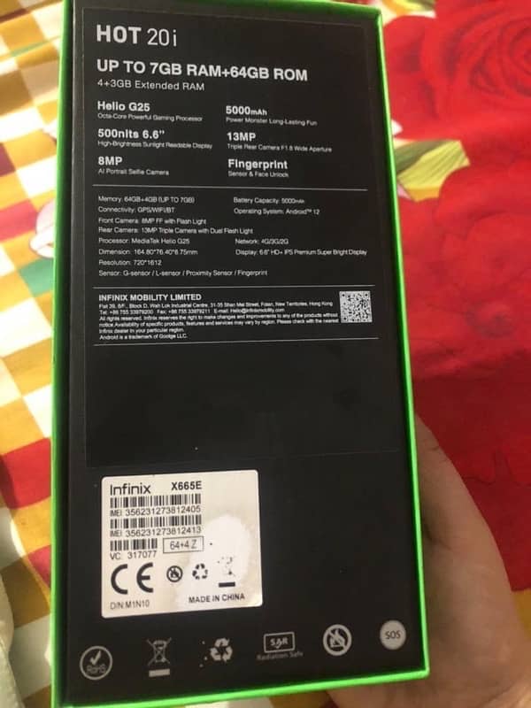 infinix hot 20i 6