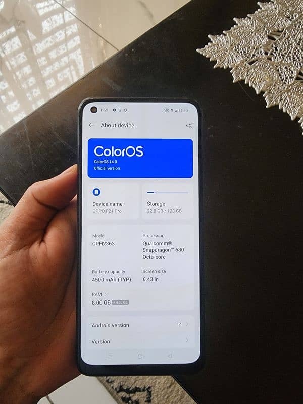 Oppo F21pro 0