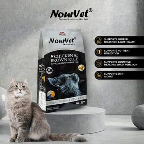 Norvet Cat food 1 kg [delivery charges seperate] 0