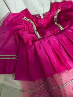 Fancy dress for functions & Parties | Pink & Pink | For 7-9 Years