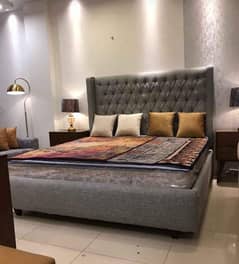 Bed/Double bed/single bed/king size bed/wooden bed/polish bed/Furnitu