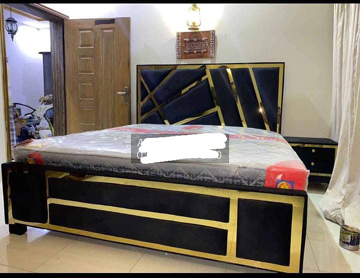 Bed/Double bed/single bed/king size bed/wooden bed/polish bed/Furnitu 1