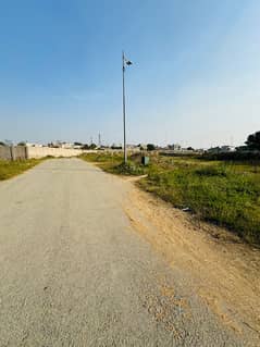 Lowest Rate On Ground Carpeted Road Kanal Plot For Sale Sector E