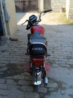 united bike new condition urgent sale