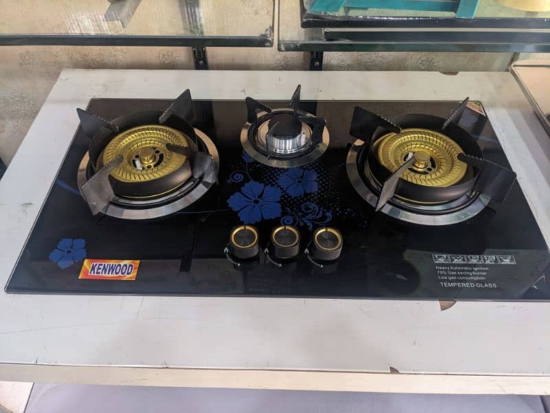 Glass Hob 3 Burner 5