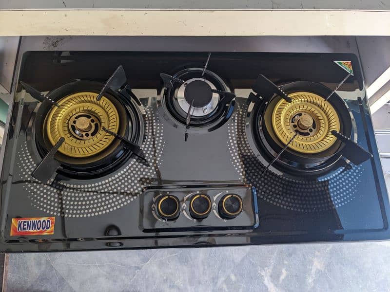 Glass Hob 3 Burner 6