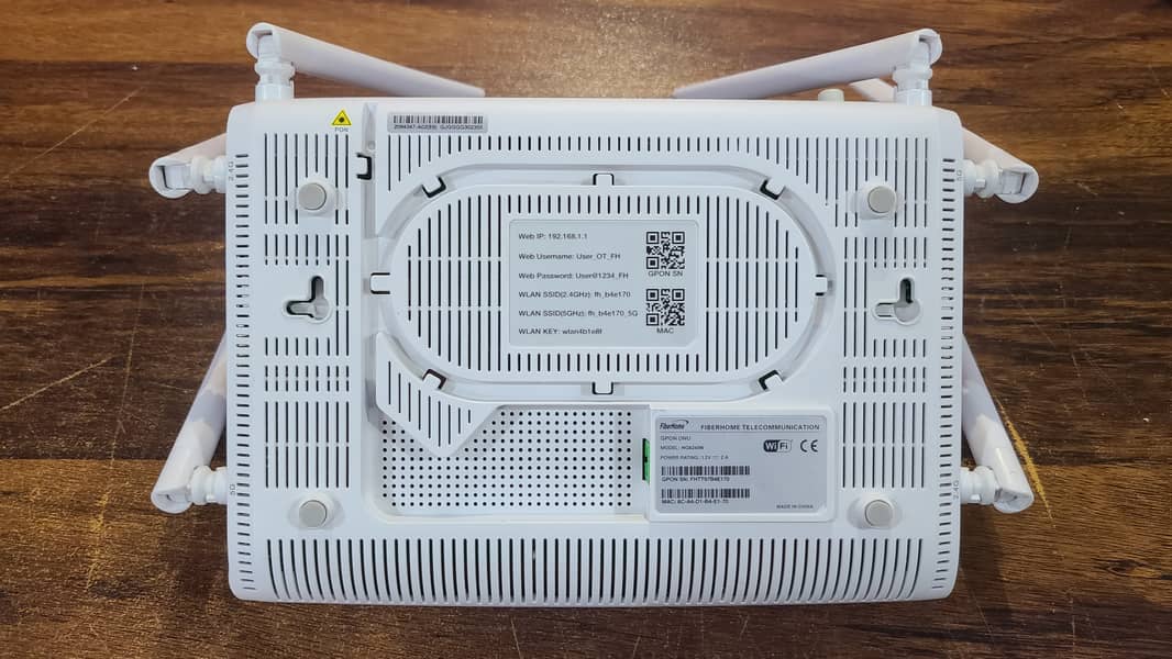 WiFi 6 GPON ONU | FiberHome HG6245N Router Dual Band (Branded Used) 16