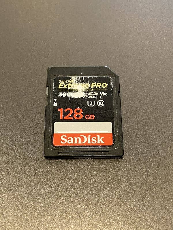 Camera Card SanDisk extreme pro 128 gb 300 mb/s 0