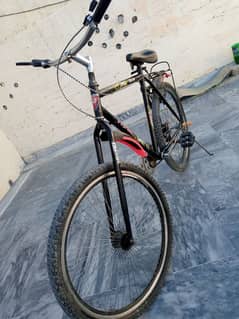 Bicycle with gears, light weight,good condition,mountain cycle