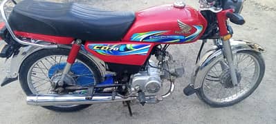 Honda CD 70 2024 Karachi no