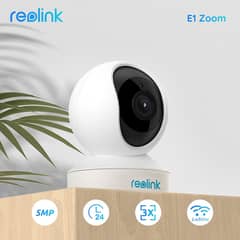 Reolink E1 Zoom 5MP Smart PTZ WiFi Indoor Camera  5MP Super HD Person