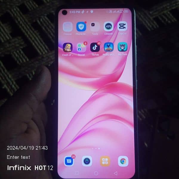 Infinix hot10 4/64 just panel change 1