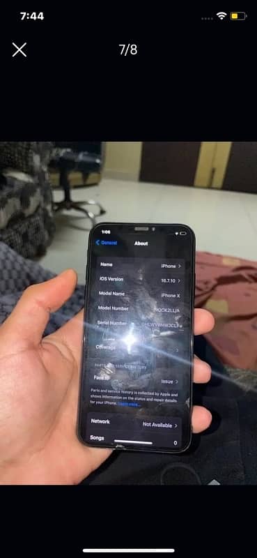 Iphone x 64gb Non (FU) 7