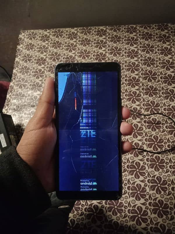 zte blade A31 plus pannel damage 2