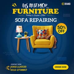 Sofa / Sofa Repair / Sofa Making / Furniture Polish / Fabric Change