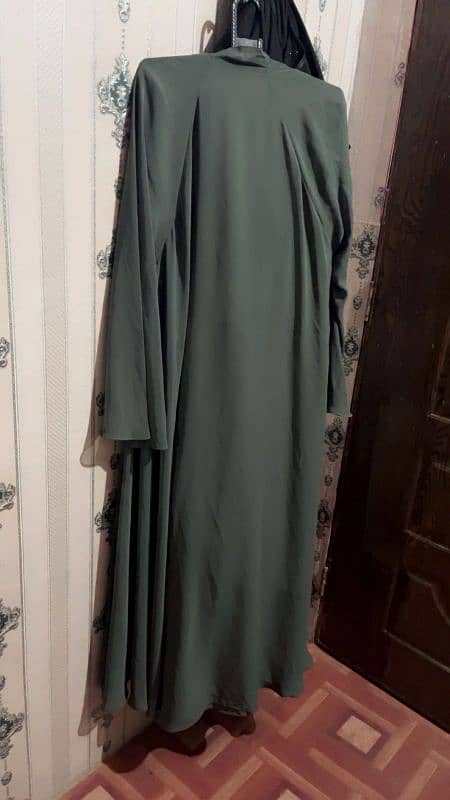 shiffon double abayas 1