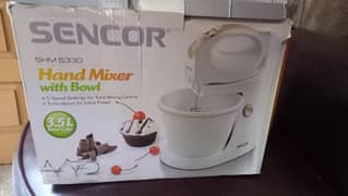 Hand mixer with rotating bowl model number SHM 5330