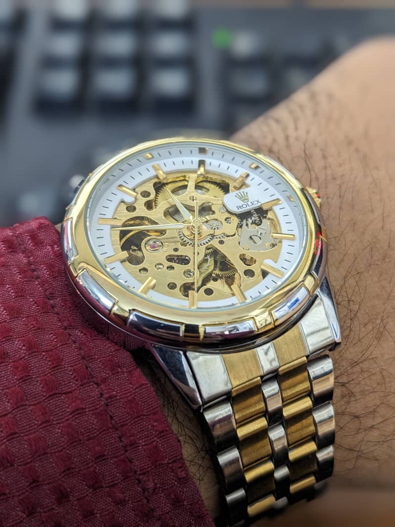 Rolex skeleton watch 4