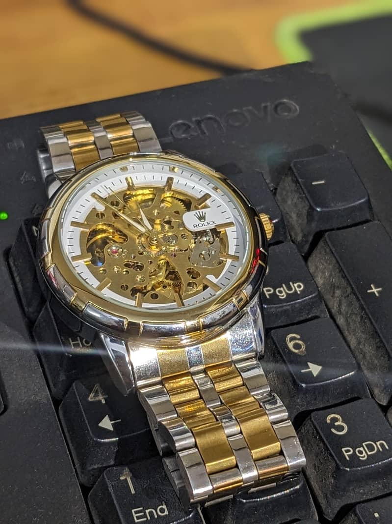 Rolex skeleton watch 6